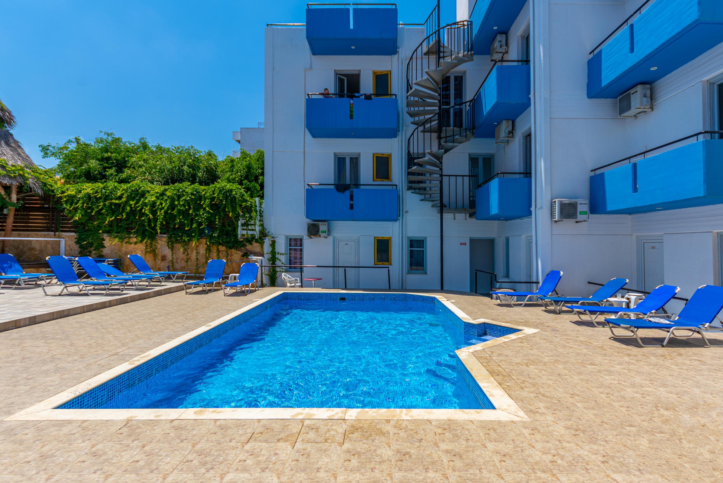 Simple Hotel Hersonissos Blue Buitenkant foto